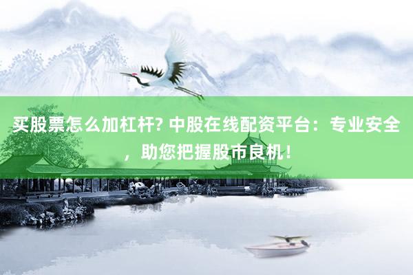 买股票怎么加杠杆? 中股在线配资平台：专业安全，助您把握股市良机！