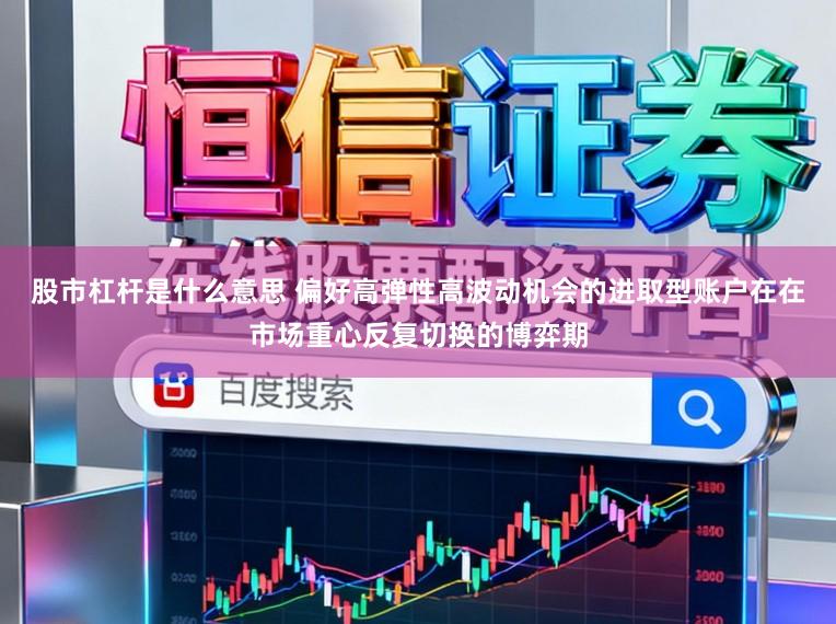 股市杠杆是什么意思 偏好高弹性高波动机会的进取型账户在在市场重心反复切换的博弈期