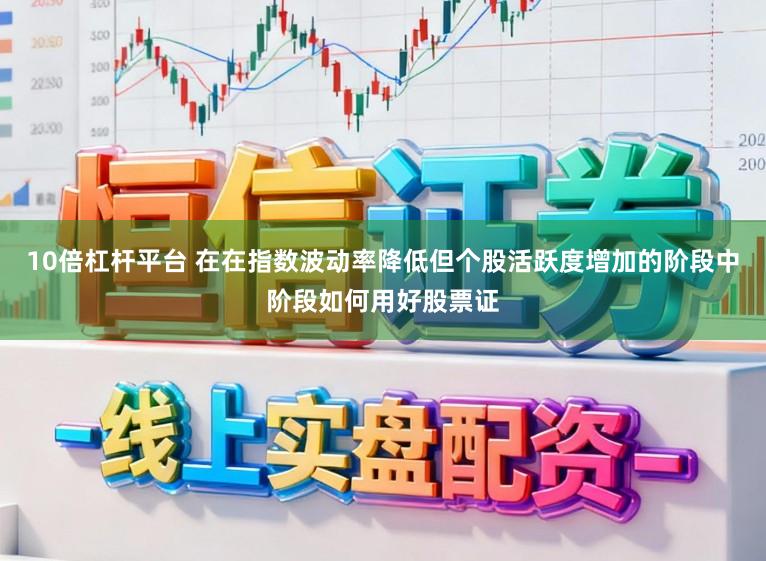 10倍杠杆平台 在在指数波动率降低但个股活跃度增加的阶段中阶段如何用好股票证