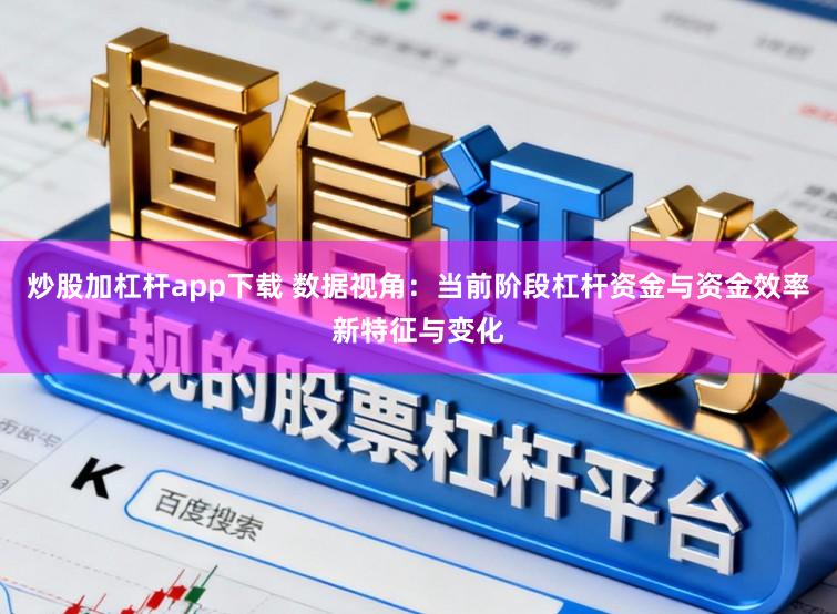 炒股加杠杆app下载 数据视角：当前阶段杠杆资金与资金效率新特征与变化