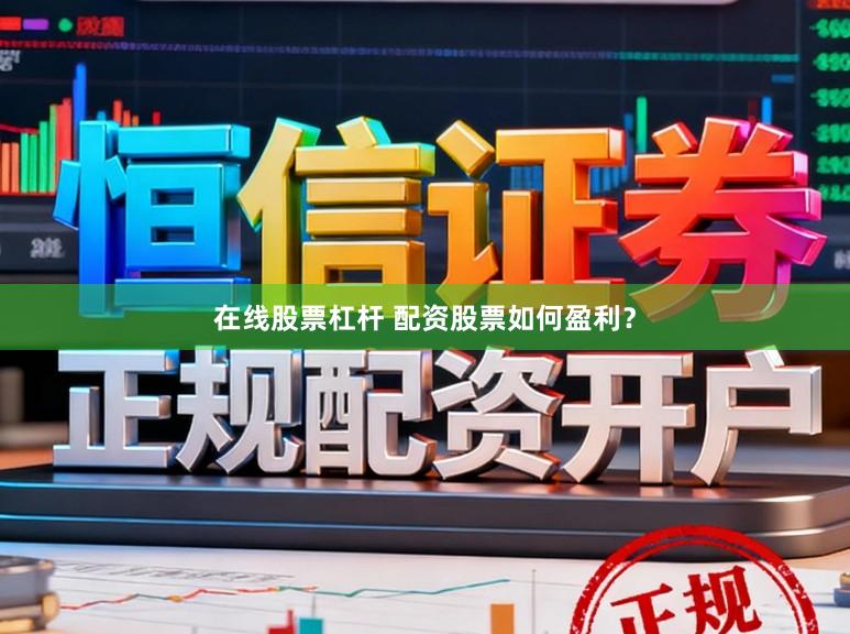在线股票杠杆 配资股票如何盈利?